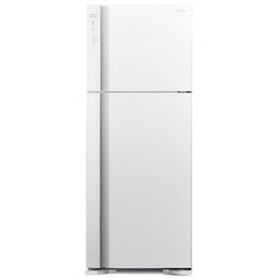 ثلاجة هيتاشي إنفرتر بابين 16 قدم Hitachi  Inverter Top Freezer Refrigerator  450L  Pure White