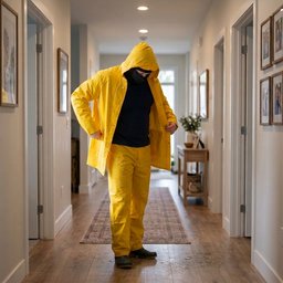 بدلة مطرية متكاملة قطعتين Two-Piece Waterproof Rain Suit