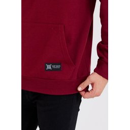 سويتشيرت رجالي BORDO بغطاء رأس وجيب كانجارو - عنابي BORDO Men's Hoodie with Kangaroo Pocket - Burgundy