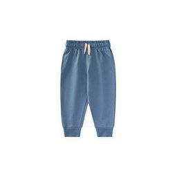 طقم ترنج أطفال أساسي موسمي من 2-10 سنوات - أزرق نيلي Seasonal Basic Kids Tracksuit 2-10 Years - Indigo Blue