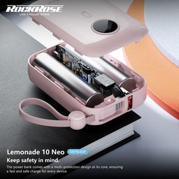 RR 10000mAh 20W PD&22.5W Quick Charge Power Bank ( شاحن طوارئ ) RR 10000mAh 20W PD&22.5W Quick Charge Power Bank