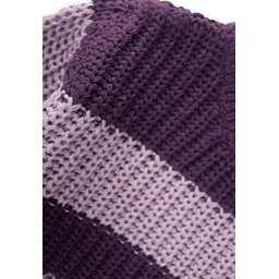كنزة صوفية مخططة للأطفال من 2-8 سنوات - بنفسجي Children's Striped Knit Sweater 2-8 Years - Purple