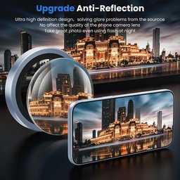 حماية عدسات كاميرا آيفون 18 برو / 18 برو ماكس iPhone 18 Pro / 18 Pro Max Camera Lens Ring Protector