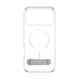 كفر شفاف مزوّد بقاعدة تثبيت (Kickstand) مع دعم MagSafe للايفون 17برو ماكس CARE by PanzerGlass® Feature Case Transparent w. Kickstand & MagSafe iPhone 17 Pro Max