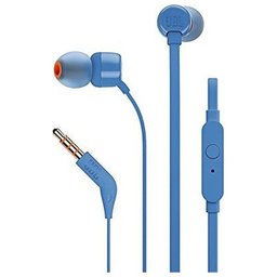 جي بي ال سماعات الأذن Tune 110 ازرق JBL Tune 110 In-ear headphones Blue