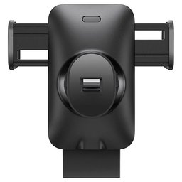 شاحن لاسلكي للسيارة من Wisdom Auto Alignment يُثبّت على فتحة تهوية السيارة (Qi - 15 واط) Wisdom Auto Alignment Wireless Car Charger, Car Air Vent Mount (Qi - 15W)