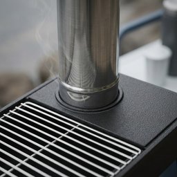 منقلة الشواء المحمولة المزودة بمدخنة Portable BBQ Grill