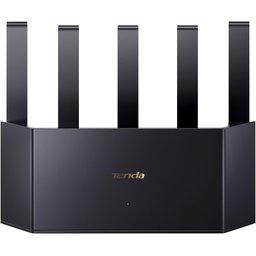 راوتر تندا TX12L Pro لاسلكي ثنائي النطاق AX3000 بسرعة 3000Mbps مع 5 هوائيات خارجية وتقنية Wi-Fi 6 ومنافذ Gigabit ودعم Mesh Tenda TX12L Pro AX3000 Dual-Band Gigabit Wi-Fi 6 Router 3000Mbps with 5 External Antennas and WiFi+ Mesh