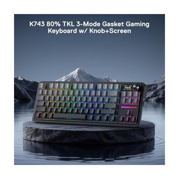 كيبورد ألعاب ميكانيكي ريدراجون K743SP RGB برو لاسلكي | إضاءة RGB، بلويتوث، للألعاب والكتابة اليومية Redragon K743SP RGB PRO Wireless Mechanical Gaming Keyboard | Bluetooth, RGB Backlighting, Gaming & Everyday Typing