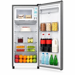 ثلاجة هايسنس باب واحد 7 قدم بسعة 198 لتر مع تبريد موفر للطاقة وتشغيل هادئ Hisense 7ft 198L Single-Door Refrigerator with Energy-Efficient Cooling and Quiet Operation