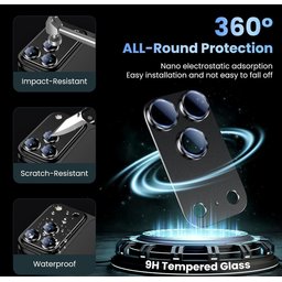 حماية عدسات كاميرا آيفون 18 برو ماكس iPhone 18 Pro Max Metal Camera Lens Protector