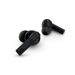 فيلبس TAT3559BK/97 سماعات لاسلكية إلغاء ضوضاء ANC وتحكم باللمس باللون أسود Philips TWS TAT3559BK/97 ANC