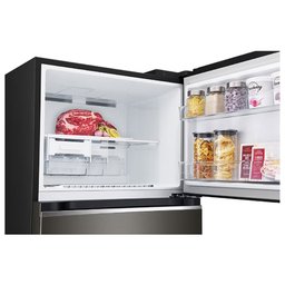 ثلاجة ذات المجمد العلوي إل جي - 14 قدم - 395 لتر - ضاغط إنفيرتر ذكي LG GNB-582GVBP - Conventional Refrigerator - 14 ft - 395 L - Smart Inverter Compressor