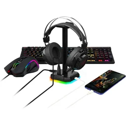 ستاند سماعة ريد دراغون سيبتر برو RGB Redragon Scepter Pro HA300 RGB Headset Stand
