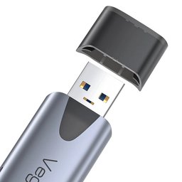 قارئ بطاقات فيجيج VegGieg C307 SD و MicroSD – USB-C و USB-A VegGieg C307 SD & MicroSD Card Reader - USB-C & USB-A