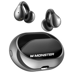 سماعات مونستر AC600 اللاسلكية بتصميم مفتوح ومشبك للأذن – أسود Monster Open Ear AC600 Clip-On Wireless Earbuds - Black