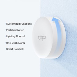 زر كهربائي ذكي Tapo S200B Wireless Smart Button