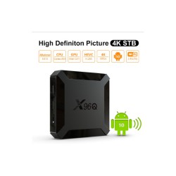 جهاز وسائط تيفي بوكس 8 كيكابايت X96Q 1G8G TV Box Android 2.4G Wifi Allwinner H313 (8GB)