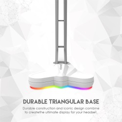ستاند سماعات ار جي بي Fantech Tower AC3001S RGB Headset Stand 