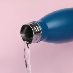 قنينة معدنية حافظة للحرارة Puff Matte Blue Bottle 500ml