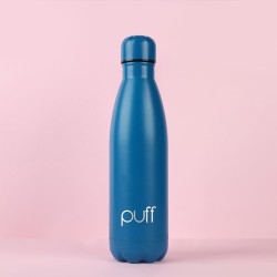 قنينة معدنية حافظة للحرارة Puff Matte Blue Bottle 500ml