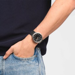ساعة لكلا الجنسين Unisex Swatch Dark Irony Watch
