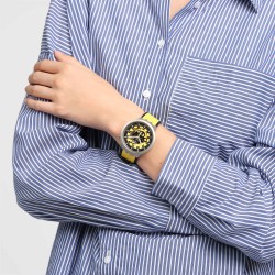 ساعة لكلا الجنسين Big Bold Irony Azure Blue Daze watch