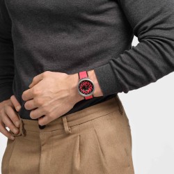 ساعة لكلا الجنسين Big Bold Irony Azure Blue Daze watch