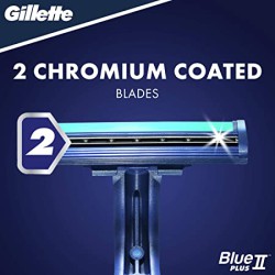 سيت شفرات حلاقة يدوية Gillette Blue2 Plus Disposable Razor 14 Pcs Set 