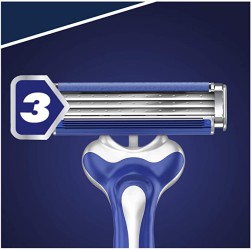 سيت شفرات حلاقة يدوية للرجال Gillette Blue 3 Comfort Shaver For Men 8 Pcs Set