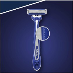 سيت شفرات حلاقة يدوية للرجال Gillette Blue 3 Comfort Shaver For Men 8 Pcs Set