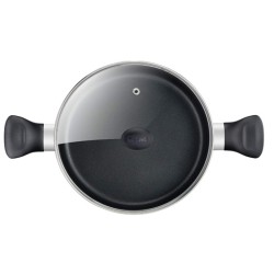 قدر مع غطاء زجاجي 30 سم Super Cook & Clean Cooking Pot 30 cm