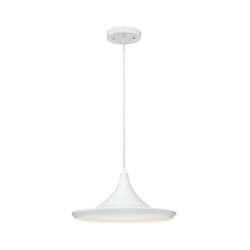 انارة سقفية Light Brushed Nickel with Clear Indented Glass