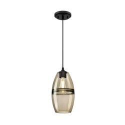 انارة سقفية Soren black gray pendant light height