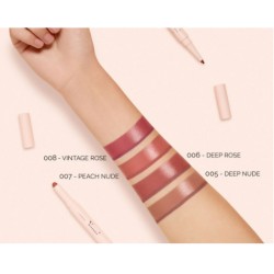 احمر شفاه مزدوج Lip Contouring Pencil & Shiny Lipstick