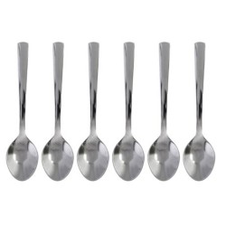 سيت ملعقة كوب  6 قطع Stainless Steel Mocca Spoon 6 Pcs Set