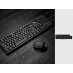 كيبورد وماوس لاسلكي 1600 FD 1600 Wireless Slim Keyboard and Mouse Combo