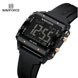 ساعة نسائية Sports Square Digital Women's Watch NF7101-B/B