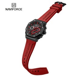 ساعة لكلا الجنسين  Sports Rubber Strap Unisex Watch NF8035-B/R	 	 	 	 	 	