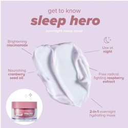 ماسك المرطب للبشرة الليلي Sleep Hero Overnight Mask