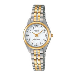 ساعة نسائية 25 ملم Analog Stainless Steel Strap Women's Watch 25 mm LTP-1129G-7BRDF