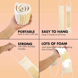 ليفة استحمام  Back Exfoliator Loofah