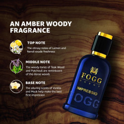 فوغ عطر امبريسيو للرجال Fogg Impressio Eau De Parfum Men's Perfume