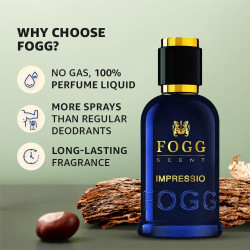 فوغ عطر امبريسيو للرجال Fogg Impressio Eau De Parfum Men's Perfume
