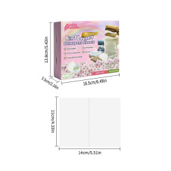 أوراق غسيل الملابس 5 في 1 برائحة الياسمين				 5 In 1 Laundry Detergent Sheets