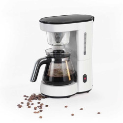ماكنة صنع القهوة 4-6 أكواب 2In 1 Drip & Manual Coffee Maker