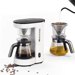 ماكنة صنع القهوة 4-6 أكواب 2In 1 Drip & Manual Coffee Maker