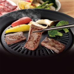صحن الشواء 32 سم Non-stick Round Yakiniku Grill 