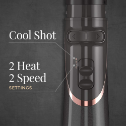 فرشاة حرارية Pro Rotating Hot Air Styler