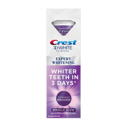 معجون اسنان لتبييض الاسنان  3D White Clinical Miracle Glow Expert Whitening Toothpaste 